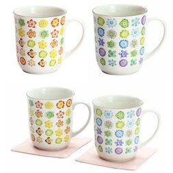 Hana Boton Mino Ware Mugs