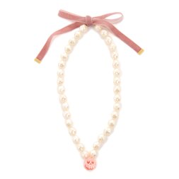 Q-pot. The Skull Fell in Love Pearl Necklace