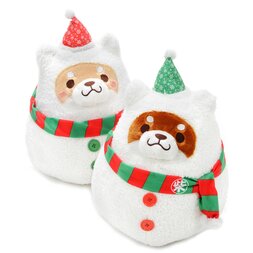Chuken Mochi Shiba Snowman Plush Collection (Big)