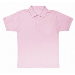 Love Live! Sunshine!! Riko Sakurauchi Light Pink Embroidered Polo Shirt