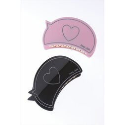 Honey Salon Heart-Shaped Claw Clip