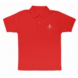 Love Live! Sunshine!! Dia Kurosawa Red Embroidered Polo Shirt