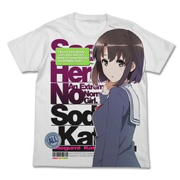 Saekano: How to Raise a Boring Girlfriend Megumi Kato Graphic White T-Shirt
