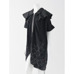 Ozz Conte Drape Hoodie