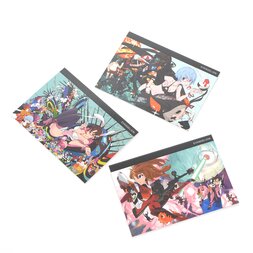 EVA STORE Original Sushio x Eva Part 1/2/3 Asuka/Mari/Rei Notebook Set