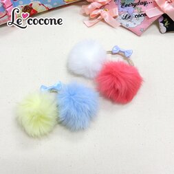 Le cocone Double Pom-Pom Hair Band
