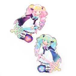 Happy Halloween Girls Stickers
