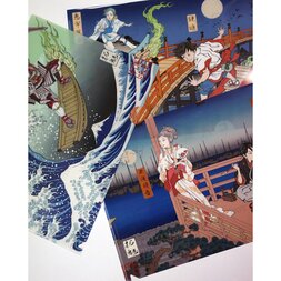Eureka Seven x Ungreeper Original Clear File Set