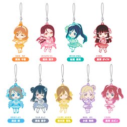 Nendoroid Plus: Love Live! Sunshine!! Koi ni Naritai Aquarium Ver. Trading Rubber Straps Box Set