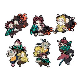 Buddy Collection Demon Slayer: Kimetsu no Yaiba Rubber Mascot Box Set