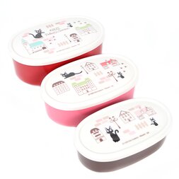 Kiki's Delivery Service Stylish Kiki's Town 3-Piece Plastic Container Set
