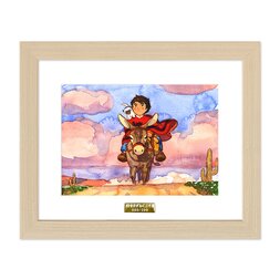 "Panpa no Daiheigen" Chara Fine Graph Print