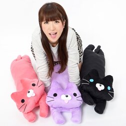 Sprawled-out Kitty Hug Pillows