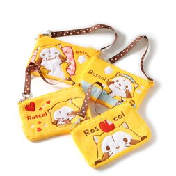 Rascal the Raccoon Plush Pouches