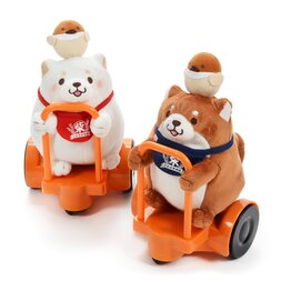 Chuken Mochi Shiba Swift Scooter Plush Collection