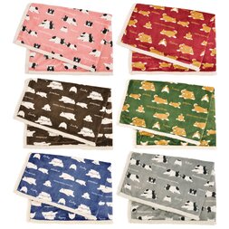 Nemu Nemu Animals Printed Half-Blanket Series