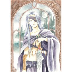 Riho Sachimi Gin no Valkyries Original Framed Reproduction Art Print No. 3