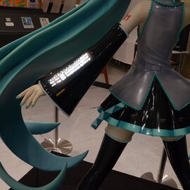 life size miku figure