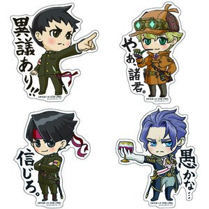 Capcom x B-Side Label Dai Gyakuten Saiban Stickers