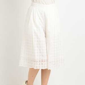 LIZ LISA Fruit Embroidered Gaucho Pants