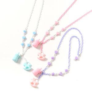 milklim Baby Bottle & Rocking Horse Necklace