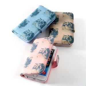 Stationery / Smartphone Cases / FLAPPER Mofu Neko Book-Style Smartphone Case