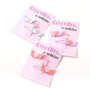 milklim Winged Heart Hairpin