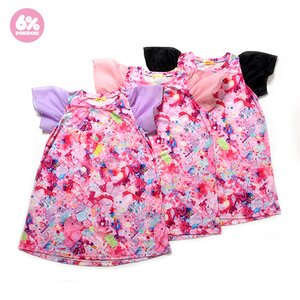 6%DOKIDOKI Girls Daydream See-Through Sleeved Dress