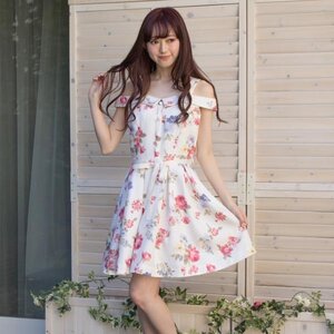 LIZ LISA Vintage Flower Pattern Dress
