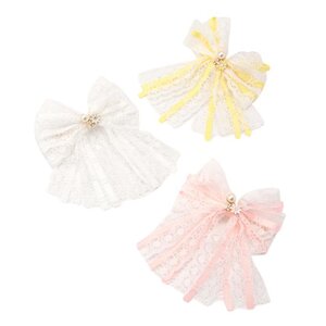 LIZ LISA Ribbon Barrettes