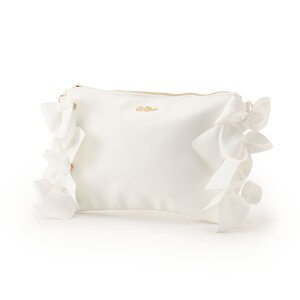 LIZ LISA Side Ribbon Clutch Bag