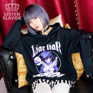 LISTEN FLAVOR Danganronpa V3: Killing Harmony Kokichi Oma Liar Hoodie
