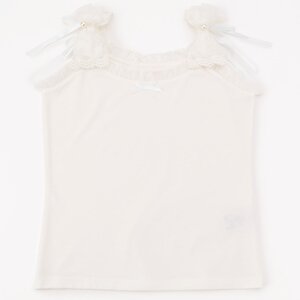 LIZ LISA Shoulder Ribbon Tank Top