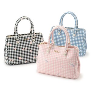 LIZ LISA Gingham Flower Tote Bag