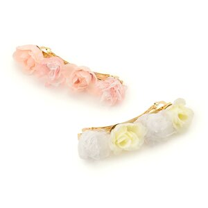 LIZ LISA Rose Tulle Barrette
