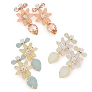 LIZ LISA Flower Bijou Earrings