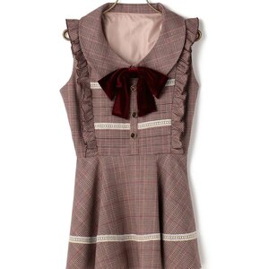 LIZ LISA Glen Plaid Sleeveless Top