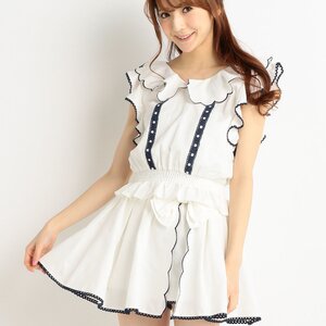 LIZ LISA Dungaree Blousing Top