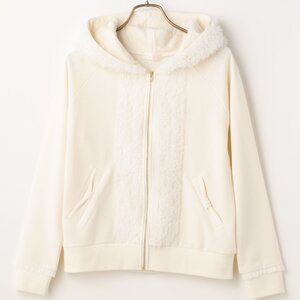 LIZ LISA Mesh Frill Hoodie