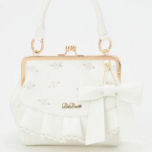 LIZ LISA Embroidered Gamaguchi Coin Pouch