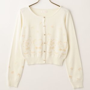 LIZ LISA Flocked Cardigan