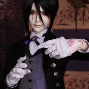 Black Butler: Book of Circus - Sebastian Michaelis Cast Doll