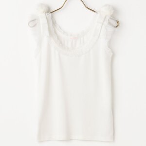 LIZ LISA Pom Pom Tank Top