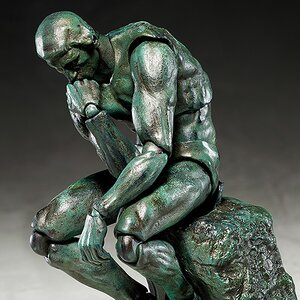 the thinker action figure