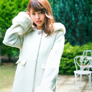 LIZ LISA Hooded Faux Fur Coat