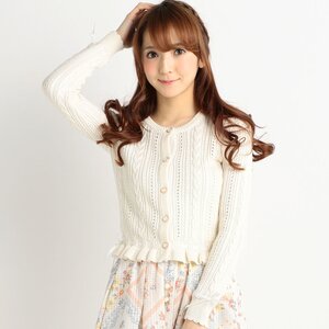 LIZ LISA Sleeve Ribbon Cardigan