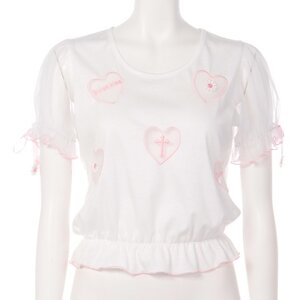 Swankiss See-Through Heart Top