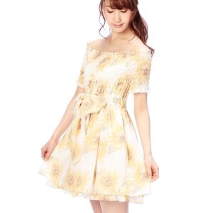 LIZ LISA Sunflower Dress w/ Official LIZ LISA Shop Bag