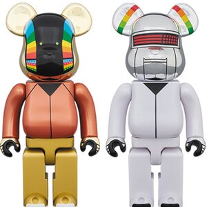 BE@RBRICK Daft Punk Discovery Ver. 400% 2-Pack