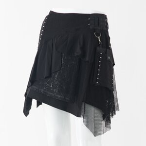 Ozz Conte Random Pleated Skirt